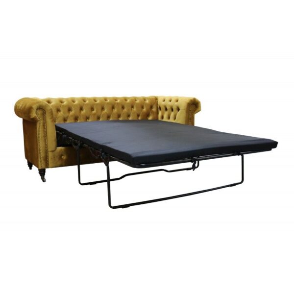 1 Chesterfield Sofa Oxford 3 osobowa z funkcją spania