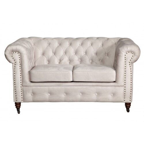 Chesterfield Sofa Pikowana Oxford 2 osobowa