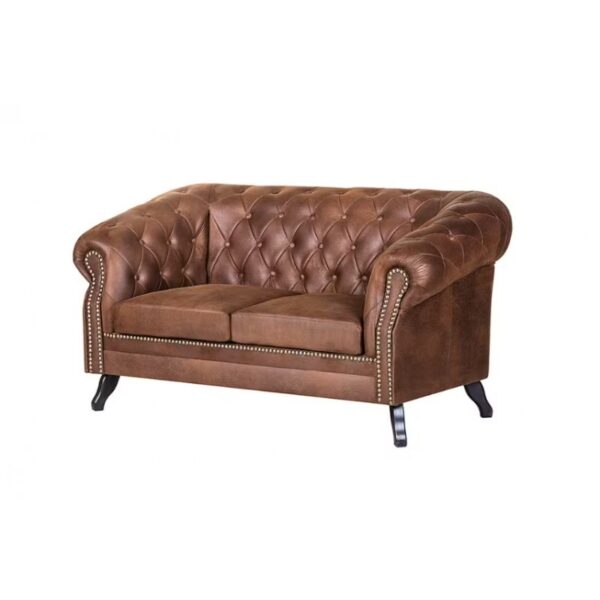 1 Chesterfield Sofa Pikowana Glasgow 2 osobowa