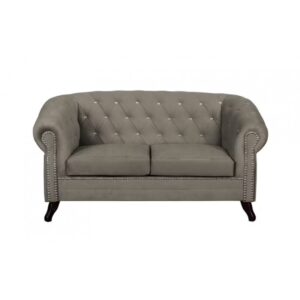 1 Chesterfield Sofa Pikowana Glasgow Blink 2 osobowa z kryształkami