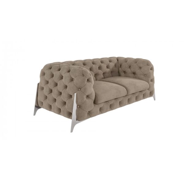 1 Sofa Miami 2 osobowa pikowana wysokie nóżki