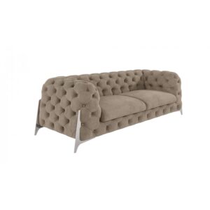 1 Sofa Miami 3 osobowa pikowana wysokie nóżki
