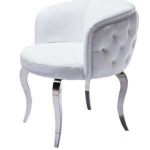Krzesło Emporio Glamour - Białe