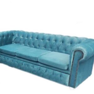 Pikowana sofa i fotel Chesterfield Pikowana sofa i fotel Chesterfield