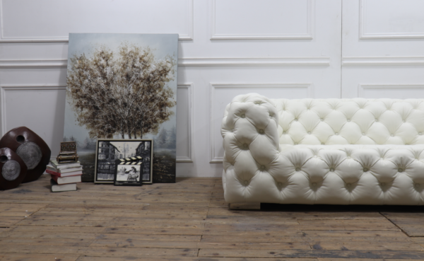 Pikowana sofa Chesterfield