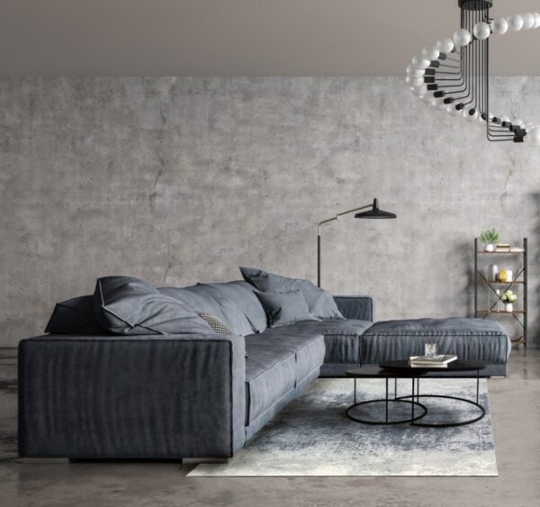 Dywan Illusion Blue Gray