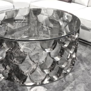Stolik kawowy Archi - silver