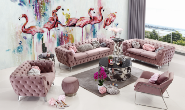 Sofa pikowana glam velvet 2 osobowa Sofa pikowana glam velvet 2 osobowa