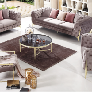 Sofa pikowana glam velvet 2 osobowa Sofa pikowana glam velvet 2 osobowa
