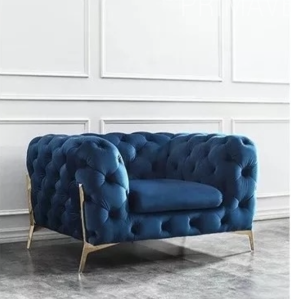 Sofa pikowana glam velvet 2 osobowa Sofa pikowana glam velvet 2 osobowa