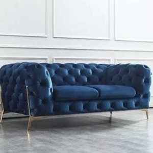 Sofa pikowana glam velvet 2 osobowa Sofa pikowana glam velvet 2 osobowa