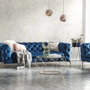 Sofa pikowana glam velvet 2 osobowa Sofa pikowana glam velvet 2 osobowa