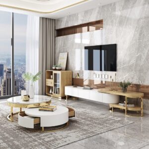 Stolik kawowy Chicago Gold