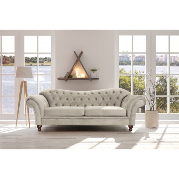 Chesterfield Sofa Pikowana Sheffield 3 osobowa