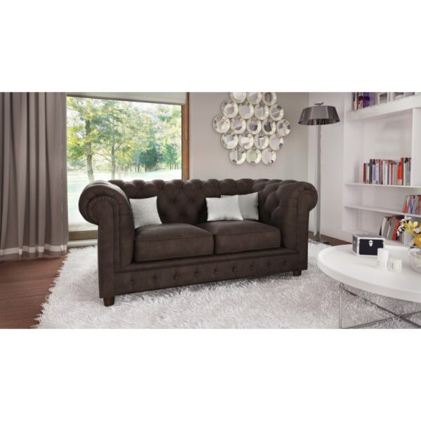 Chesterfield Sofa Pikowana Cambridge 2 osobowa