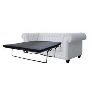 Chesterfield Sofa Pikowana Cambridge 3 osobowa z funkcją spania