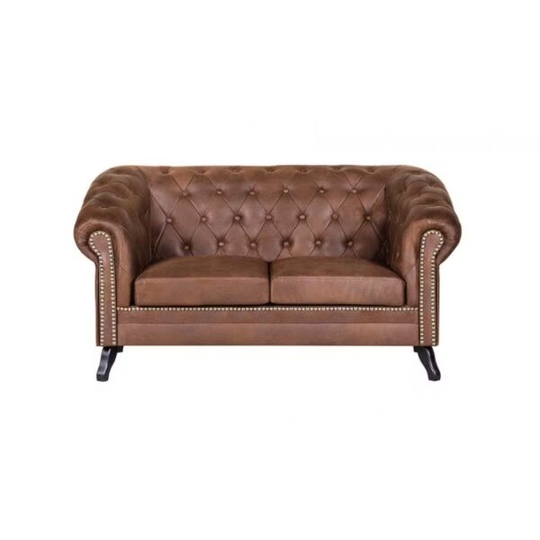2 Chesterfield Sofa Pikowana Glasgow 2 osobowa