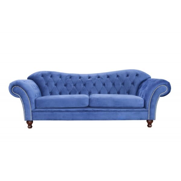 2 Chesterfield Sofa Sheffield 3 osobowa z funkcją spania