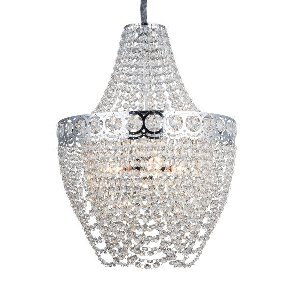 Lampa wisząca kryształowa 3 punktowa CEUTA PENDANT YSC04