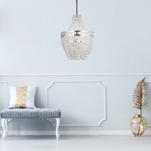 Lampa wisząca kryształowa 3 punktowa CEUTA PENDANT YSC04