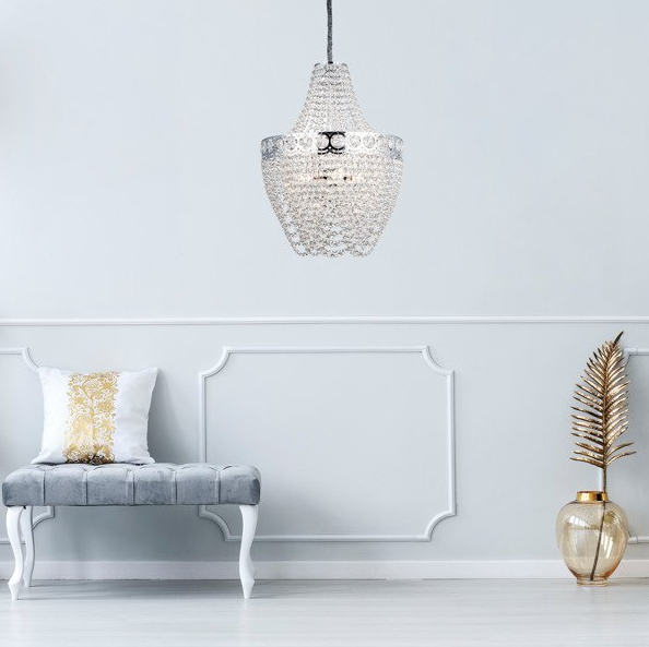 Lampa wisząca kryształowa 3 punktowa CEUTA PENDANT YSC04