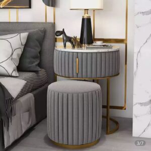 Toaletka + pufa Glam welvet