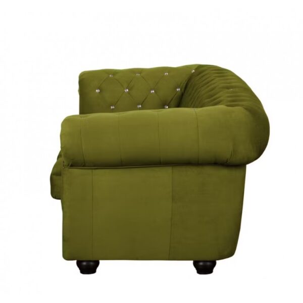 3 Chesterfield Sofa 3 osobowa York Blink z kryształkami