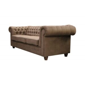 Chesterfield Sofa Pikowana Cambridge 3 osobowa z funkcją spania