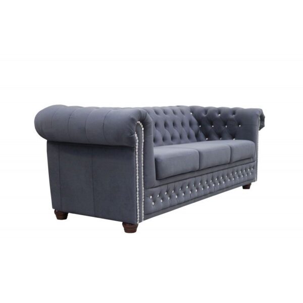 3 Chesterfield Sofa 3 osobowa York Blink z funkcją spania