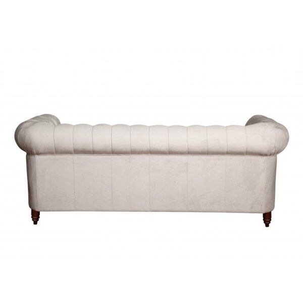 3 Chesterfield Sofa Pikowana Oxford 3 osobowa