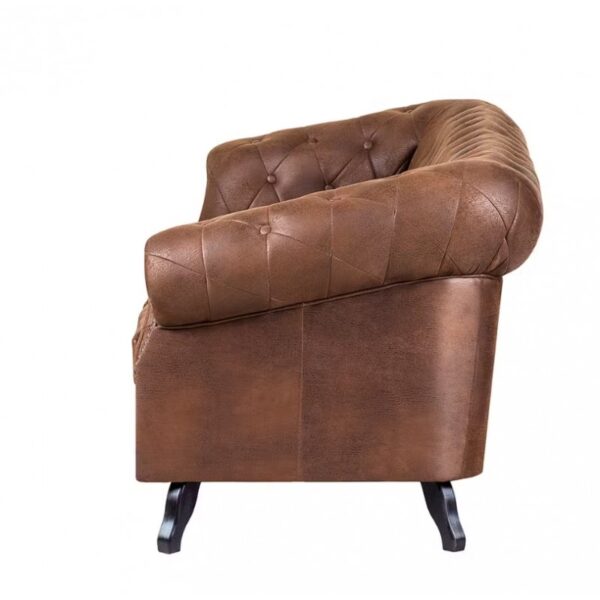 Chesterfield Sofa Pikowana Glasgow 3 osobowa