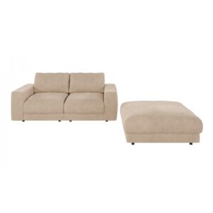 3 Sofa Mystic 2-osobowa + pufa