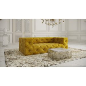 Fresco Sofa pikowana 3-osobowa