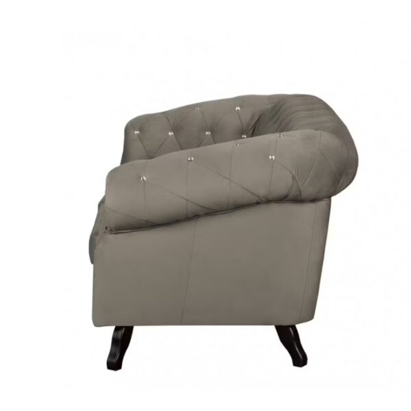 3 Chesterfield Sofa Pikowana Glasgow Blink 2 osobowa z kryształkami