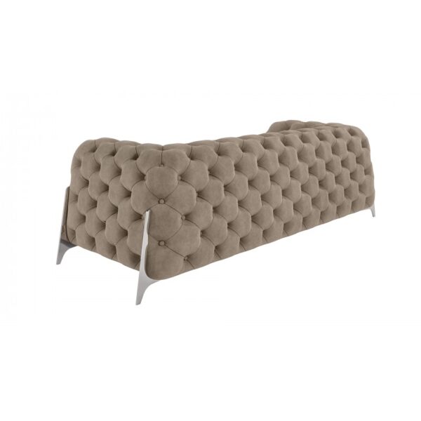 3 Sofa Miami 3 osobowa pikowana wysokie nóżki