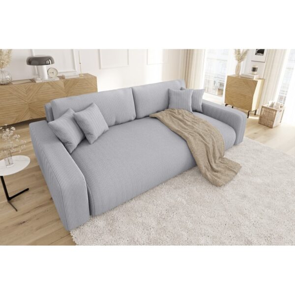 3 Duża sofa Sara z funkcją spania i pojemnikiem