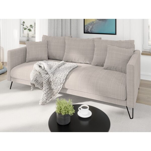3 Sofa 3 osobowa Freya wysokie nóżki
