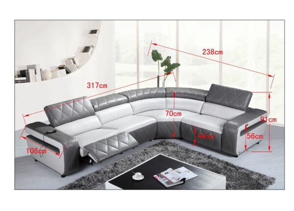 NAROŻNIK z funkcją masażu COMFORT-LUX NAROŻNIK z funkcją masażu COMFORT-LUX