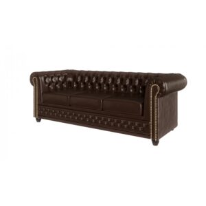 Chesterfield Sofa Pikowana York 3 osobowa