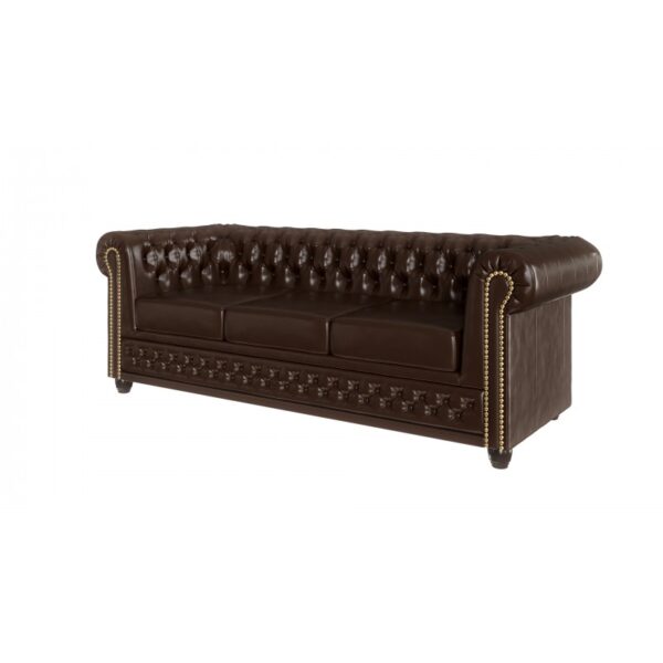 Chesterfield Sofa Pikowana York 3 osobowa