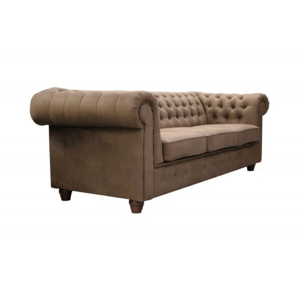 Chesterfield Sofa Pikowana Cambridge 3 osobowa z funkcją spania