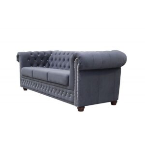 4 Chesterfield Sofa 3 osobowa York Blink z funkcją spania