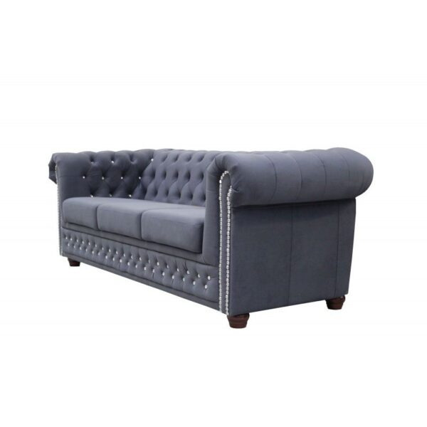4 Chesterfield Sofa 3 osobowa York Blink z funkcją spania