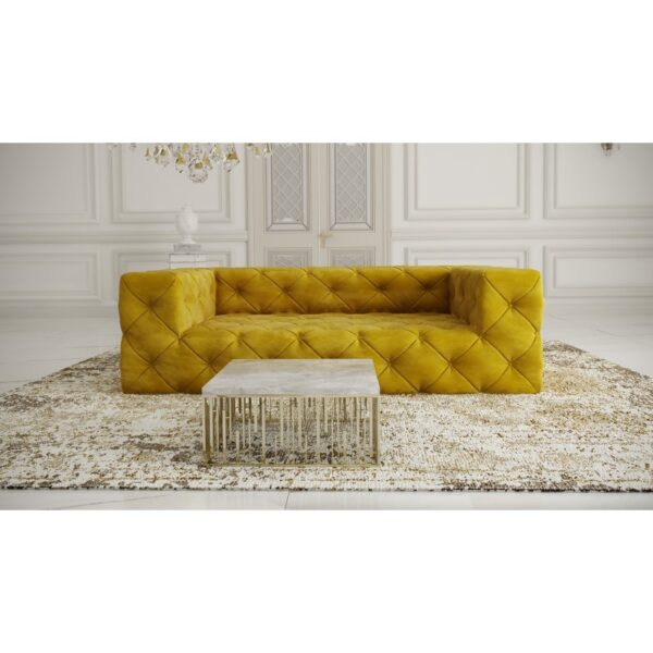 Fresco Sofa pikowana 3-osobowa