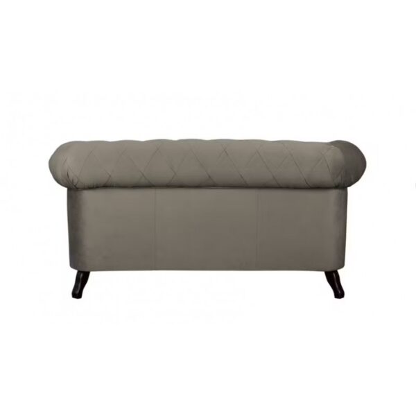 4 Chesterfield Sofa Pikowana Glasgow Blink 2 osobowa z kryształkami