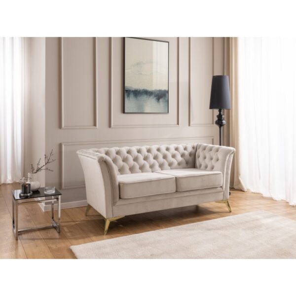 Chesterfield Sofa 2 osobowa Pikowana Derby Bis
