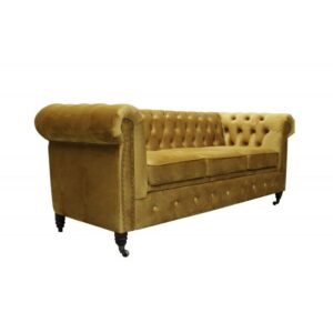 5 Chesterfield Sofa Oxford 3 osobowa z funkcją spania
