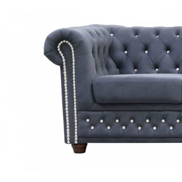 5 Chesterfield Sofa 3 osobowa York Blink z funkcją spania