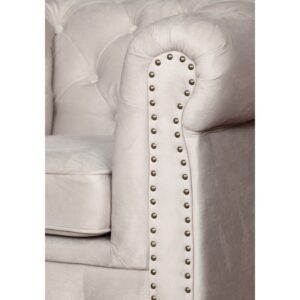 5 Chesterfield Sofa Pikowana Oxford 2 osobowa