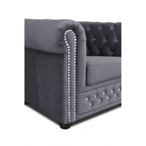 5 Chesterfield Sofa 2 osobowa York Blink z funkcją spania